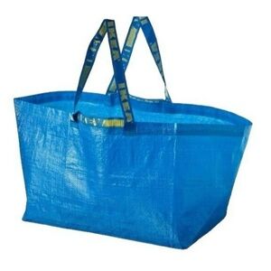 IKEA Blue Carry Bag Shopping Laundry Shipments Frakta Set of 3